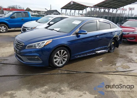 2016 Hyundai Sonata Sport из США, поврежденный, VIN 5NPE34AF7GH359298